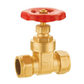 Messing Magnetische Lockable Gate Valve, Full Port, NSF UPC