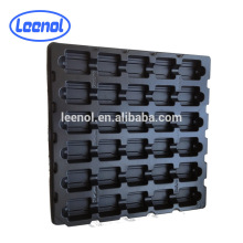 ESD Electronic Component Black Blister Tray