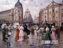 Impression People painting