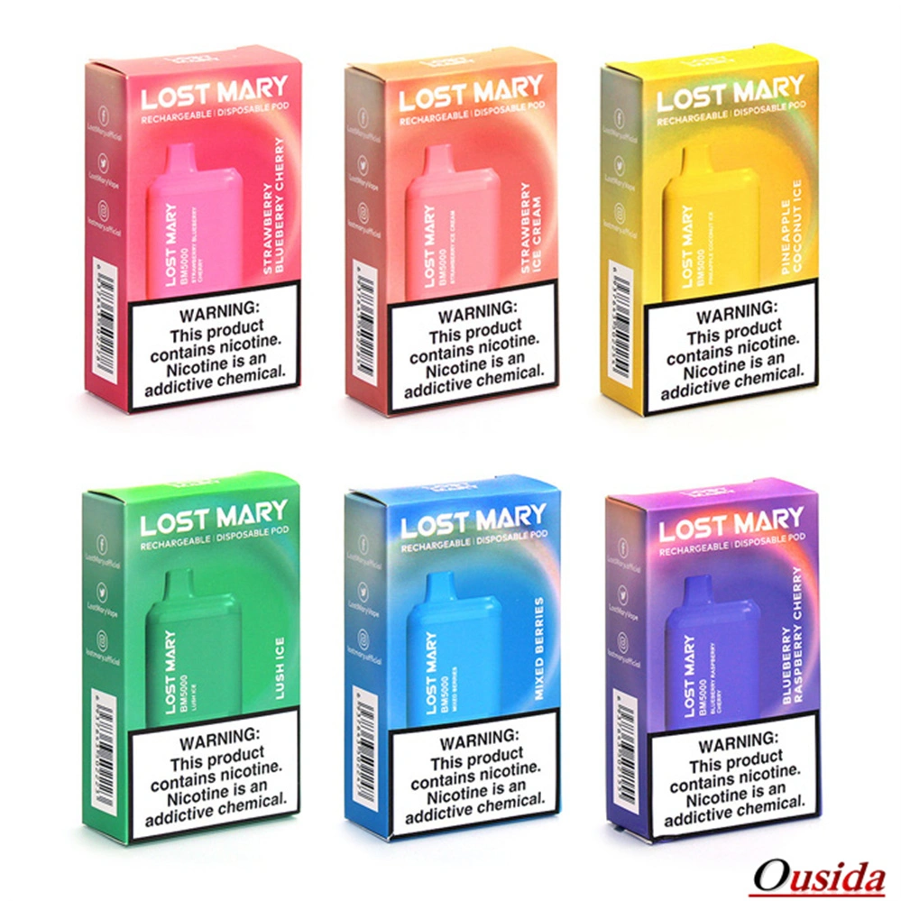 lost mary os5000 cranberry soda Disposable Vauer verluer BM5000 China Fabrikant Beverage Flavor:Black Cherry Flum Float X 10000