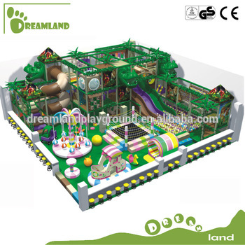 CE approval free design commercial plastic indoor kids jungle gym