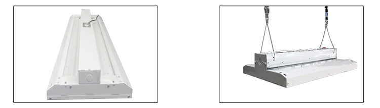 325W 300W Surface Mounted Industrial LED Linear High Bay Light