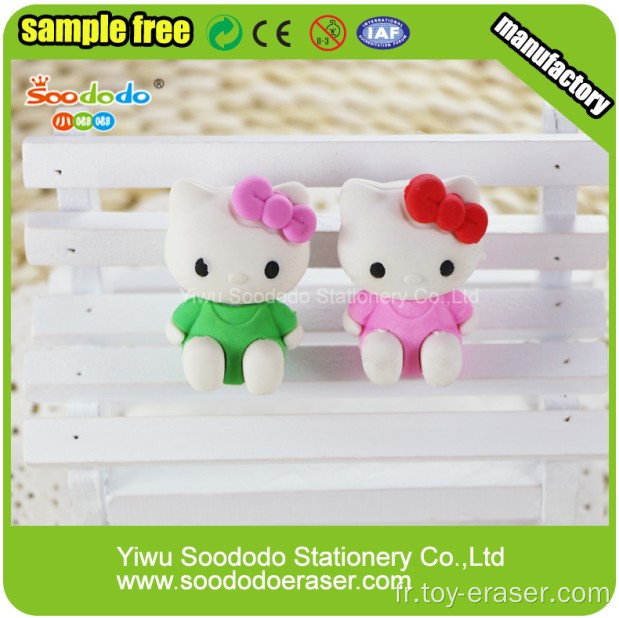 Puzzle Design Cute Hello Kitty Eraser