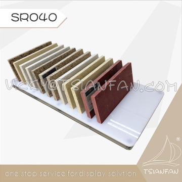 SR040----Quartz Stone Desktop Display Rack