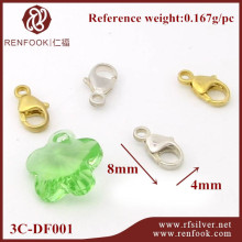 Renfook custom jewelry clasp manufacturer 925 silver clasp for necklace