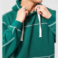 Куртка из индивидуальной зеленой мужской капюшоны