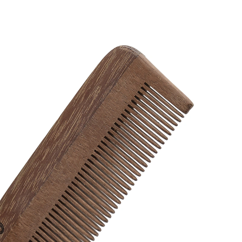 High Quality Personalized Wood Beard Comb Natural Wooden Comb