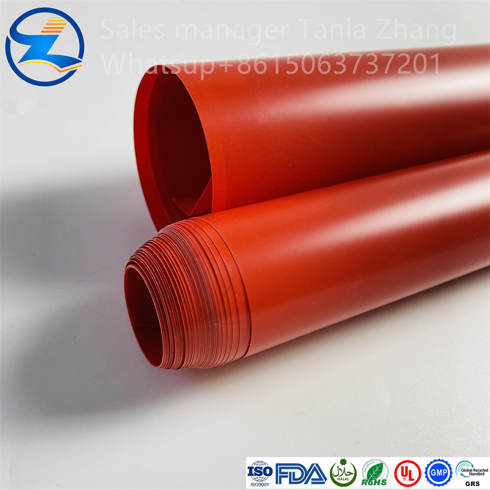 High Quality Customizable Red Pvc Film Packaging Material 4 Jpg