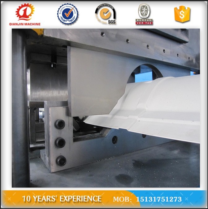 Automatic perfect roof ridge cap roll forming machine