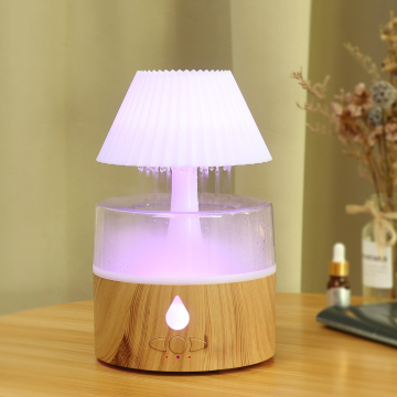Colorful Light Remote Control Rain Cloud Desktop Humidifier