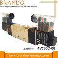 Válvula de controle de ar pneumática de 5/3 de maneira 4v230c-08