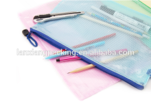 Hot Sell Clear Plastic Zipper Pouch,Custom Pencil Pouch