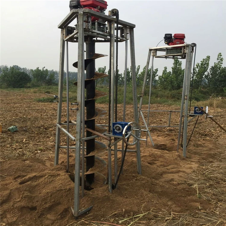 China Manufacturer Gasoline Tree Planting Mini Machine Digging Earth