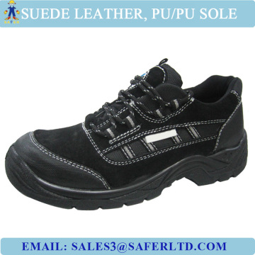 Suede leather footwear factory in China