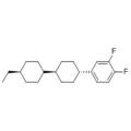 Бензол, 4 - [(транс, транс) -4&#39;-этил [1,1&#39;-бициклогексил] -4-ил] -1,2-дифтор-CAS 118164-50-4