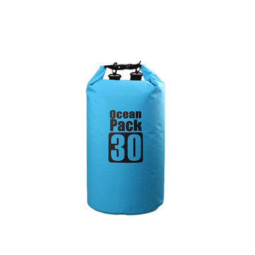 30L PVC Durable Backpack Dry Bag For Swimming