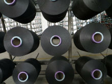 polyester lycra covered yarn