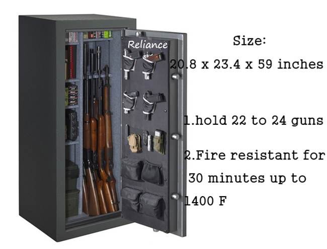  Cabinet home gun safe box