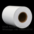 Roll lembaran haiwan putih untuk membentuk vakum