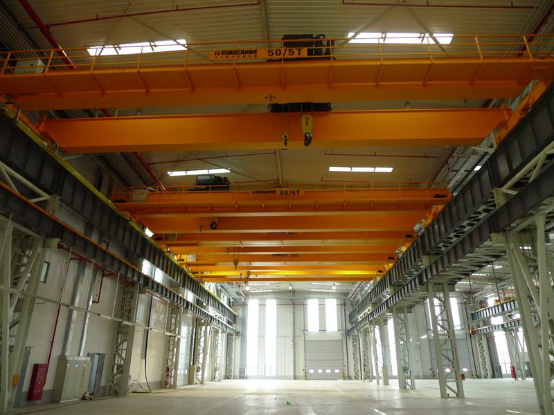 Short headroom Overhead crane