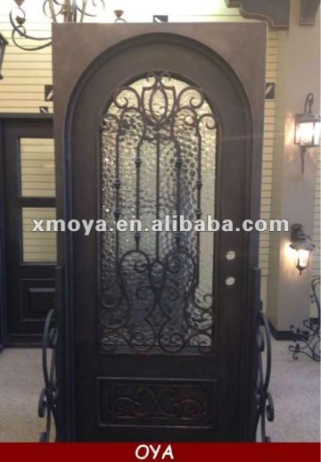 Iron front main door design