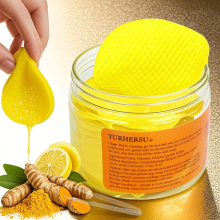 Turmeric Cleansing Pads with Kojic Acid for Skin Brightening