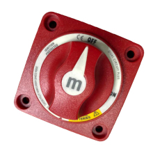 Double circuit plus battery master switch combined battery