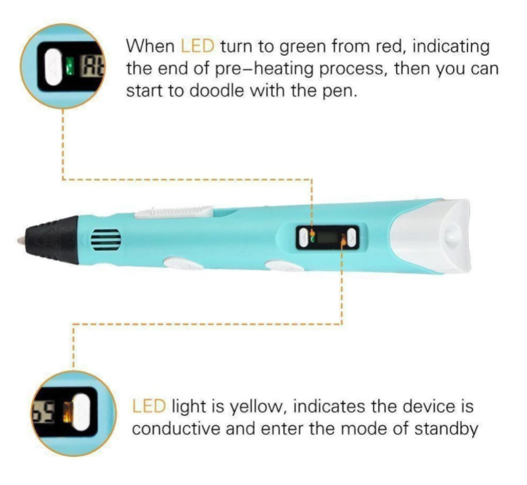 Factory Price 3D Printing Drawing Pen 3D Printer Pen