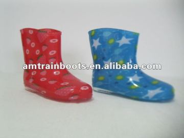 girls plastic rain boots