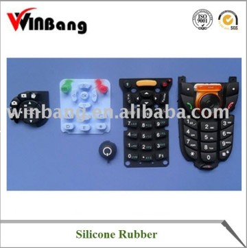 silicone rubber keypad for tv remote control