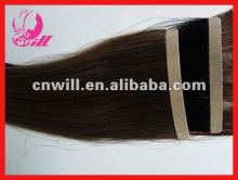 Grade AAA Virgin Human 100% human remy 2.5g/piece fusion tape hair extensions