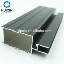 foshan anodized silver extrusion aluminum profile for windows and doors