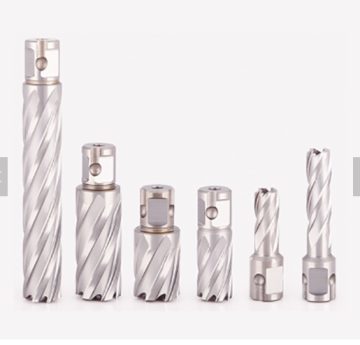 Weldon shank HSS-E Annular cutters Hollow drill Magnetic drill