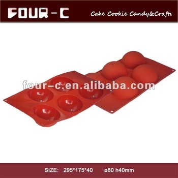 Dome silicone cake mould