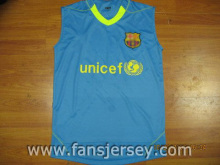 BARCELONA SLEEVELESS JERSEY (NO.1 SUPPLIER OF SOCCER JERSEY)