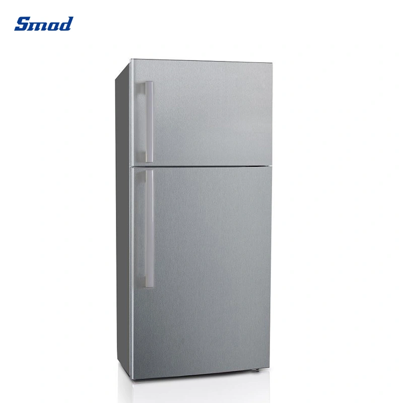 UL 18cuft White Stainless Steel TM Double Door Refrigerator / Fridge