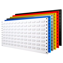 Popular Portable Workbench Accessories: Metal Steel Pegboard with Square Holes
