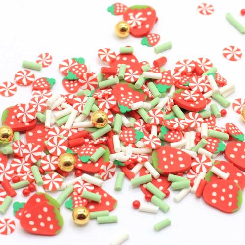 Wholesale Beautiful Newest Colorful Slime DIY Decoration Accessories Craft DIY Mini Multi Styles Polymer Clay Bead