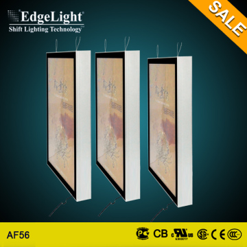 Edgelight Hot sale exhibition magnetic frame types of advertising boards with led light source