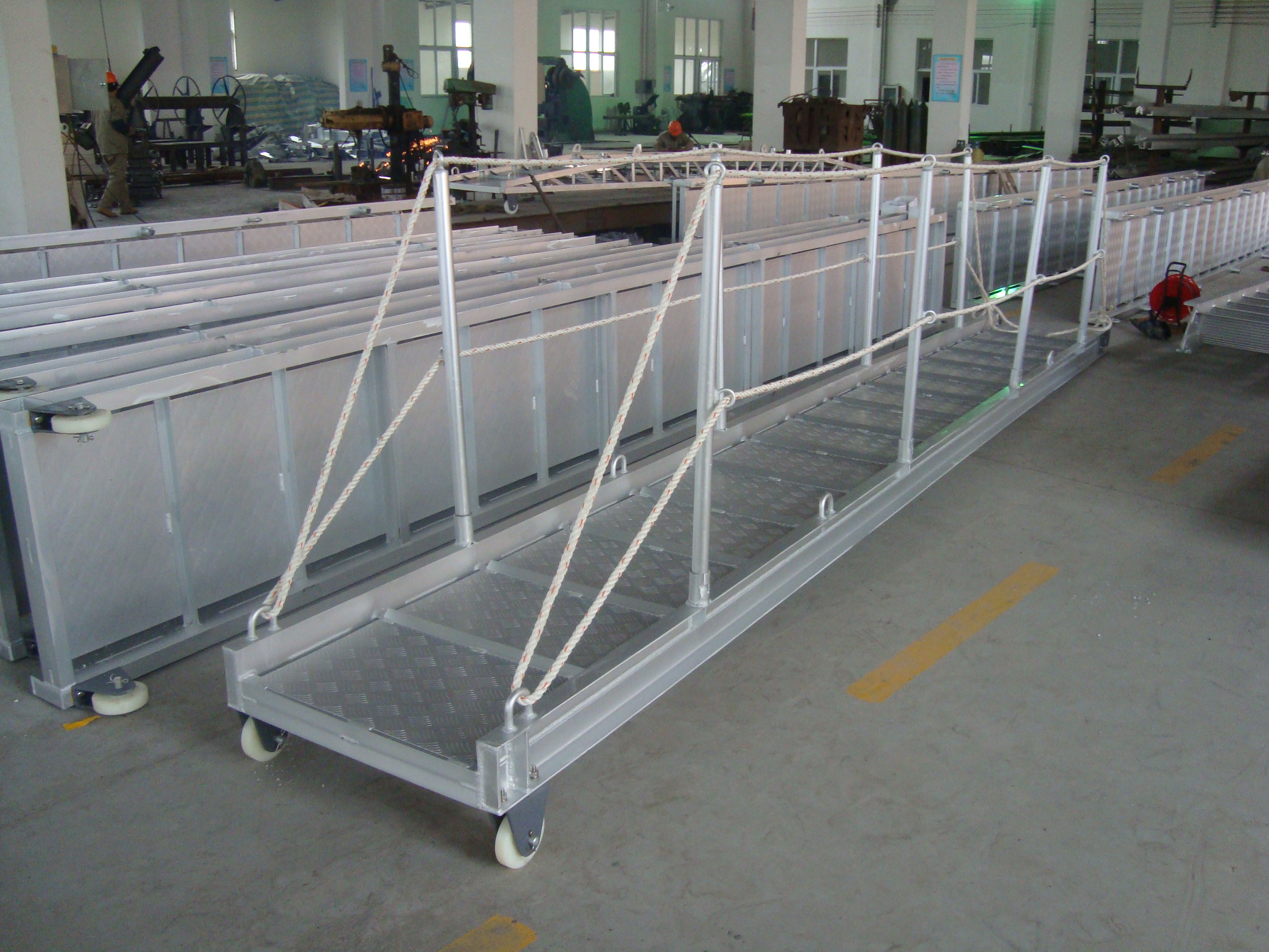 Marine Aluminum Gangway 14M length gangway aluminum gangway for boat