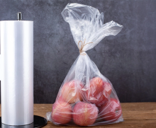 Customizable transparent plastic preservation bag