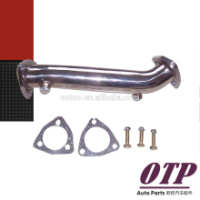 STAINLESS STEEL RACING TURBO DOWNPIPE EXHAUST 97-05 FOR AUDI A4 B5 B6 VW PASSAT 1.8T (Fits: Audi)