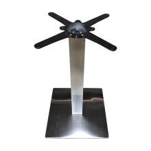 stainless steels Square Table Base