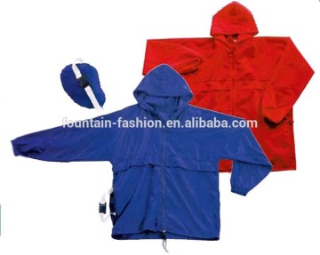 foldaway rain jacket packable windbreaker