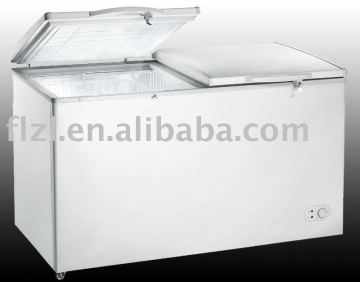 chest freezer with a step