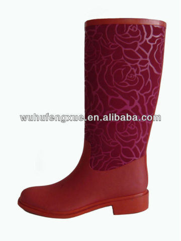 fashion rain boots