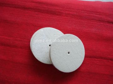 glass polishing felts wheels, wool felt wheels for polishing