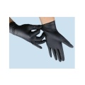 Schwarze nitrile Handschuhe schwarze Nitrilarbeitshandschuhe