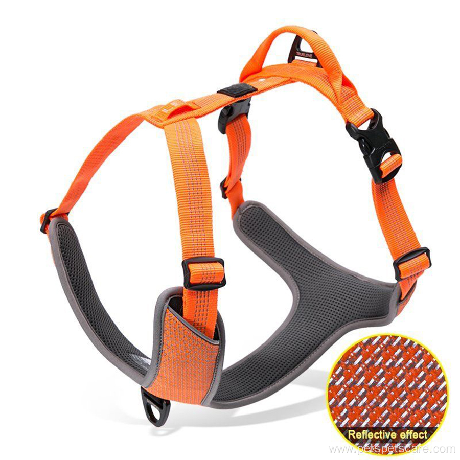 Reflective Soft Padded Outdoor Walking Front Dog Harness