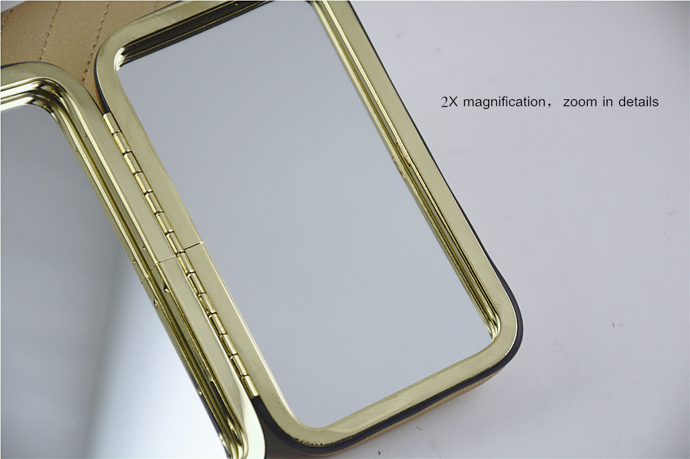 Miroir De Poche Avec Lumières Pocket Mirror With Lights